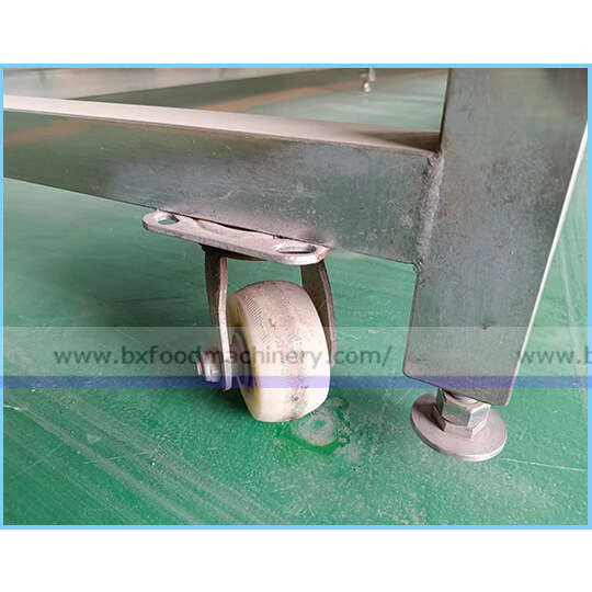 Garlic slices flip type air drying machine